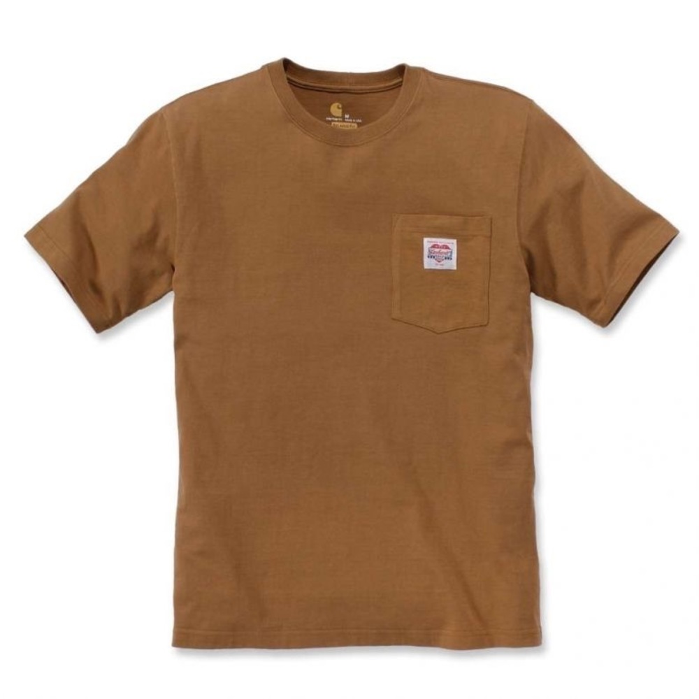 Carhartt Mens K87 Icon Cotton Crewneck T Shirt